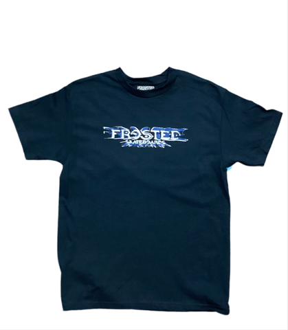 Frosted 'Infinity' Tee - Navy