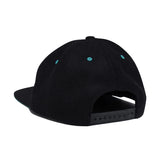 Snot Wheels Co. 'College' Snapback Wool Cap - Black