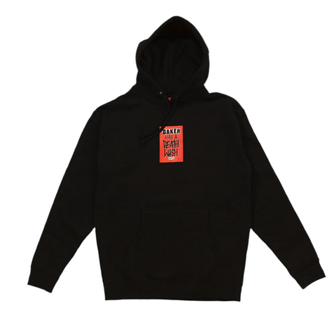 Baker 'Baker Has A Deathwish Part 2' Hoodie - Black