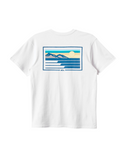 Quiksilver 'Land & Sea' Tee - White
