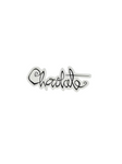 Chocolate 'Signature Logo' Sticker - Black