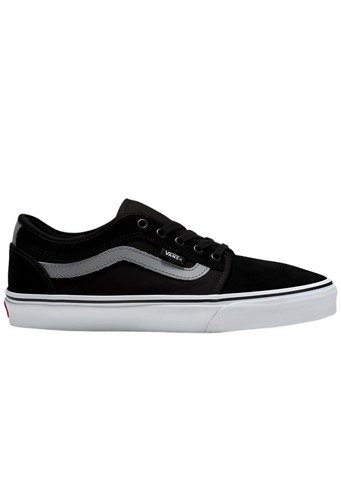 Vans 'Chukka Low Sidest Stripe' Shoes - Black/Grey/White