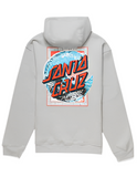 Santa Cruz 'Wavy Dot' Zip-Up Hoodie - Heather Grey
