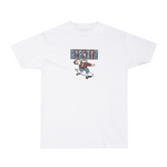 Frosted 'Chill Bear' Tee - White