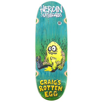 Heroin 'Craig's Rotten Egg' Deck - Green