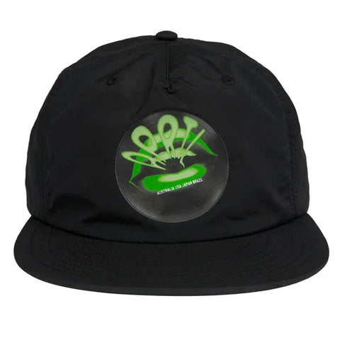 April Skateboards 'CD' Snapback Cap - Black