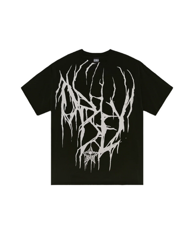 Obey 'Death Metal' Oversize Tee - Black