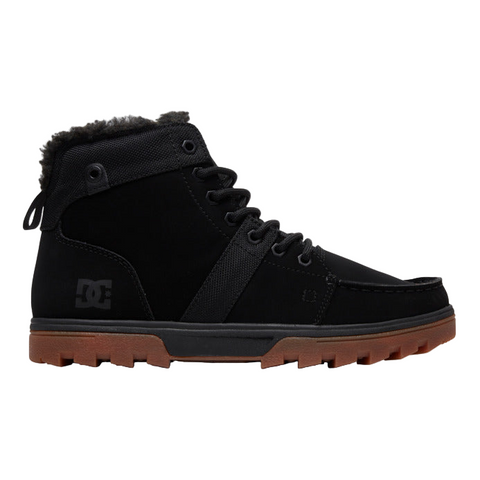 DC Shoes 'Woodland' Winter Boots - Black/Gum