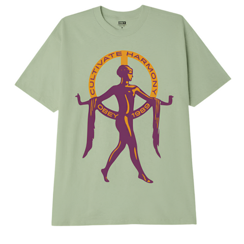 Obey 'Cultivate Harmony' Tee - Cucumber
