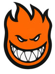 Spitfire 'Big Head' Huge Sticker - Orange