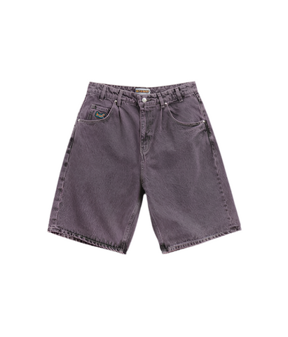 HUF 'Cromer' Baggy Jean Shorts - Lavender