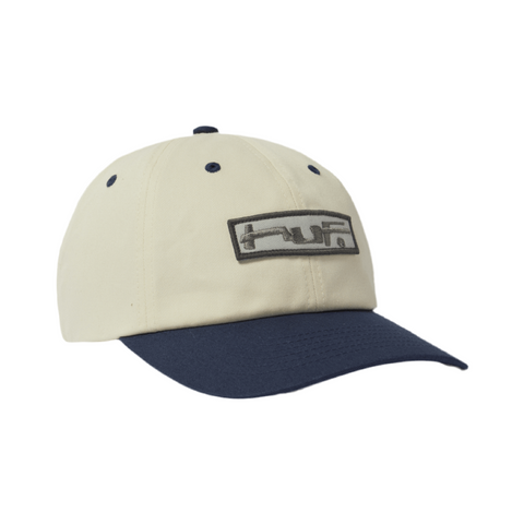 HUF 'Stretch Logo' 6-Panel Cap - Bleach