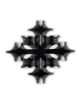 Disorder Skateboards 'Cut Out' Sticker - Black