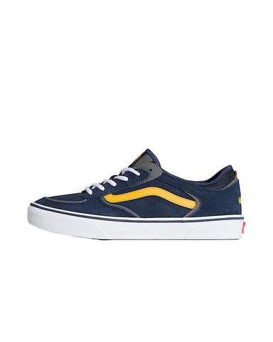Vans 'Skate Rowley' Shoes - Navy/Yellow