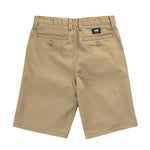Vans 'Authentic' Chino Shorts - Beige (Kids)