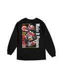 DGK 'Two Stroke' L/S Tee - Black