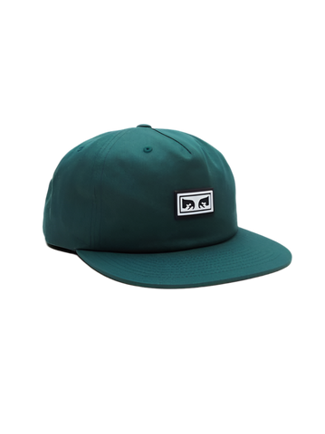 Obey 'Icon Eyes' 6-Panel Strapback ll Cap - Dark Cedar