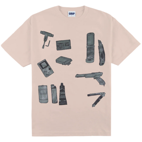 Classic Grip 'Tools' Tee - Sand