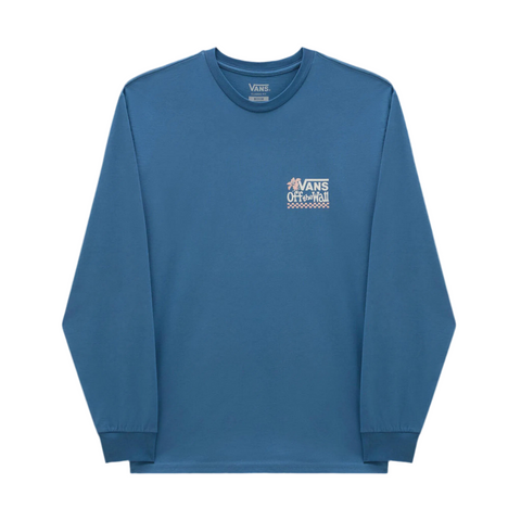 Vans 'Petal And Pest' L/S Tee - Copen Blue