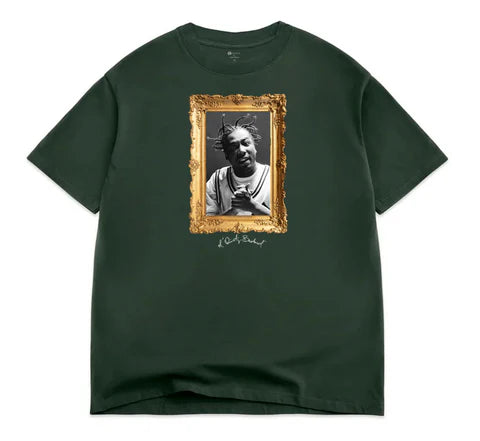 Color Bars x Ol’ Dirty Bastard 'Portrait' Tee - Forest Green