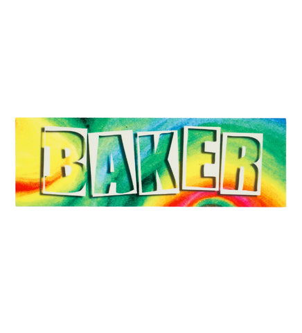 Baker 'Box Logo' Sticker - Watercolor