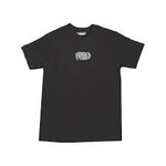 Frosted 'Logo' Tee - Black / Silver