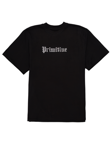 Primitive 'Reflect Rhinestone' HW Tee - Black