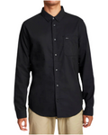 RVCA 'That'll Do Stretch' L/S Shirt - Black