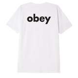 Obey 'Lower Case' Tee - White