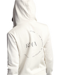 RVCA 'Encircled' Zip-Up Hoodie - Oatmeal