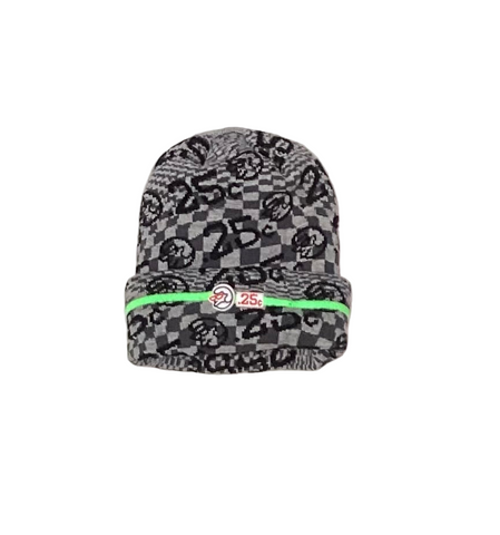 Classic Grip x Quartersnacks 'Cuff' Beanie - Black/Grey