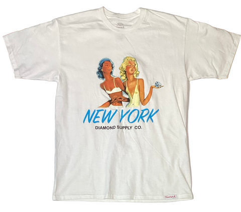 Diamond Supply Co. 'New York' Tee - White