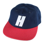 Hopps 'Big H' Wool Snapback Cap - Blue/Red