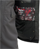 686 x Iron Maiden Insulated Battle Jacket - Grey/Black