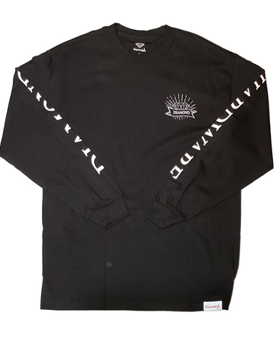 Diamond Supply Co. 'Ribon' L/S Tee - Black