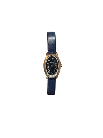 Nixon 'Scarlet Leather' Watch - Navy