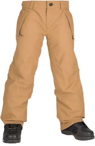 Volcom 'Fernie Insulated' Snow Pants Boy's - Caramel