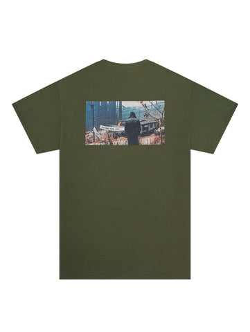 Hockey 'Welcome Home' Tee - Army Green