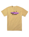 Color Bars X Playboy 'Polera Carshow' Tee - Mustard