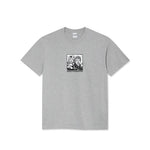 Polar Skate Co. 'World Domination' Tee - Heather Grey