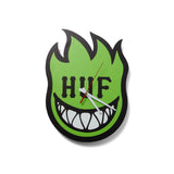HUF x Spitfire 'Bighead' Clock - HUF Green