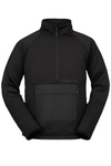Volcom 'Tech' Q-Zip Fleece Jacket - Black