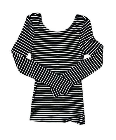 Volcom 'Dayze Days' L/S Tee - Black/White