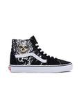 Vans 'Sk8-Hi' Shoes - Flame Skull Black/True White