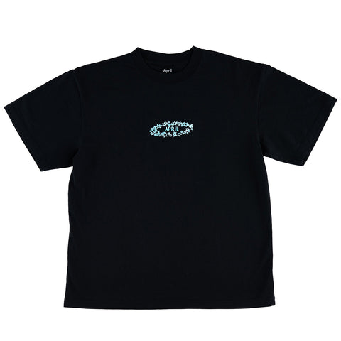 April Skateboards 'Stars Team' Heavyweight Tee - Vintage Black