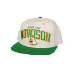 Shake Junt 'Mascot' 6-panel Snapback Cap - Cream/Green