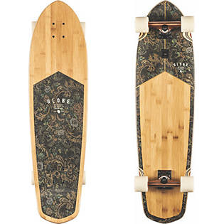 Globe Blazer 'Bamboo Floral Couch' Longboard - Brown