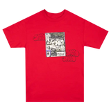 Frosted Skateboards 'Asar Stuff P1' Tee - Red