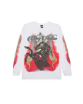 Obey 'Studios Horse' Oversize L/S - White