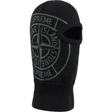 Supreme x Stone Island 'Glow In The Dark' Knit Balaclava - Black